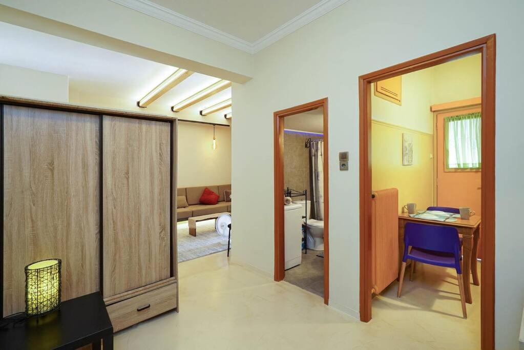 Cozy Athens Apartment / 2' From Metro Station Exterior photo
